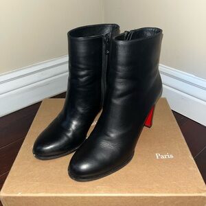 Christian Louboutin Black Adox Booties Size 39/US 8.5